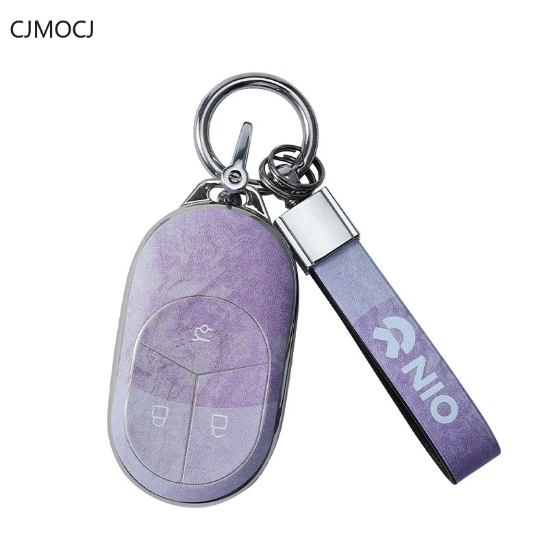 Premium TPU Key Cover Case for NIO ES6 / ET5T / ES8 / EC6 / ET7 (2024) - Marble Pattern Protective Key Fob Shell Keychain
Premium TPU Key Cover Case for NIO ES6 / ET5T / ES8 / EC6 / ET7 (2024) - Marble Pattern Protective Key Fob Shell Keychain