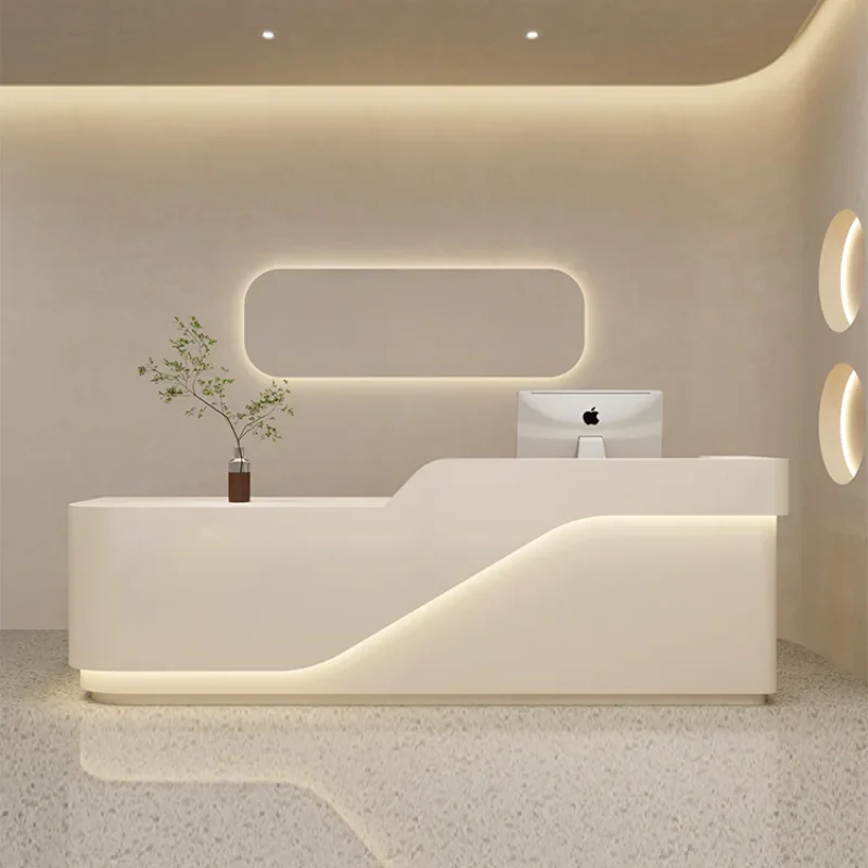 Italian Style Simplicity Reception Desks High-end Beauty Salon Reception Desks Clothing Store Office Furniture Receptionen HBRD
Italian Style Simplicity Reception Desks High-end Beauty Salon Reception Desks Clothing Store Office Furniture Receptionen HBRD