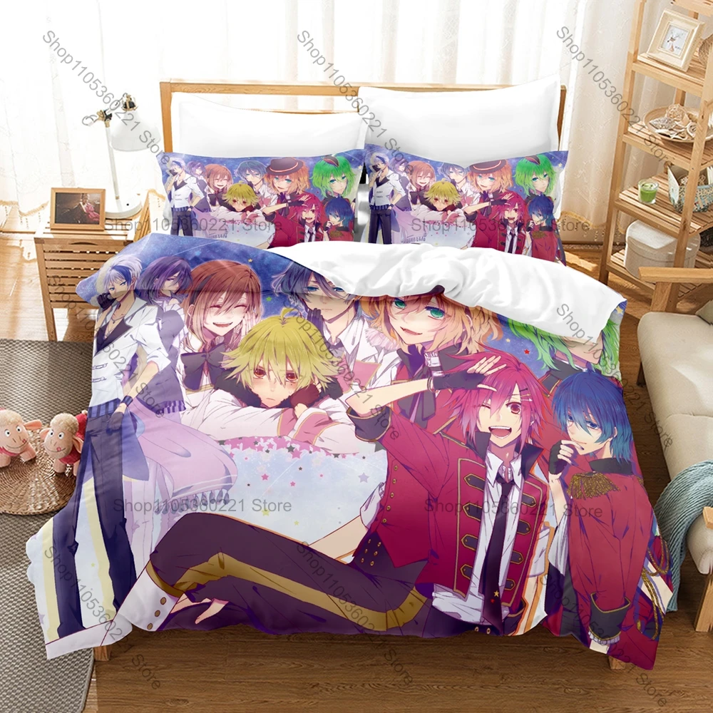 Marginal#4 Kiss kara Tsukuru Big Bang Duvet Cover + 2 Pillowcases Japanese Idol Anime Atom Rui L R Nomura Print Soft Bedding
Marginal#4 Kiss kara Tsukuru Big Bang Duvet Cover + 2 Pillowcases Japanese Idol Anime Atom Rui L R Nomura Print Soft Bedding