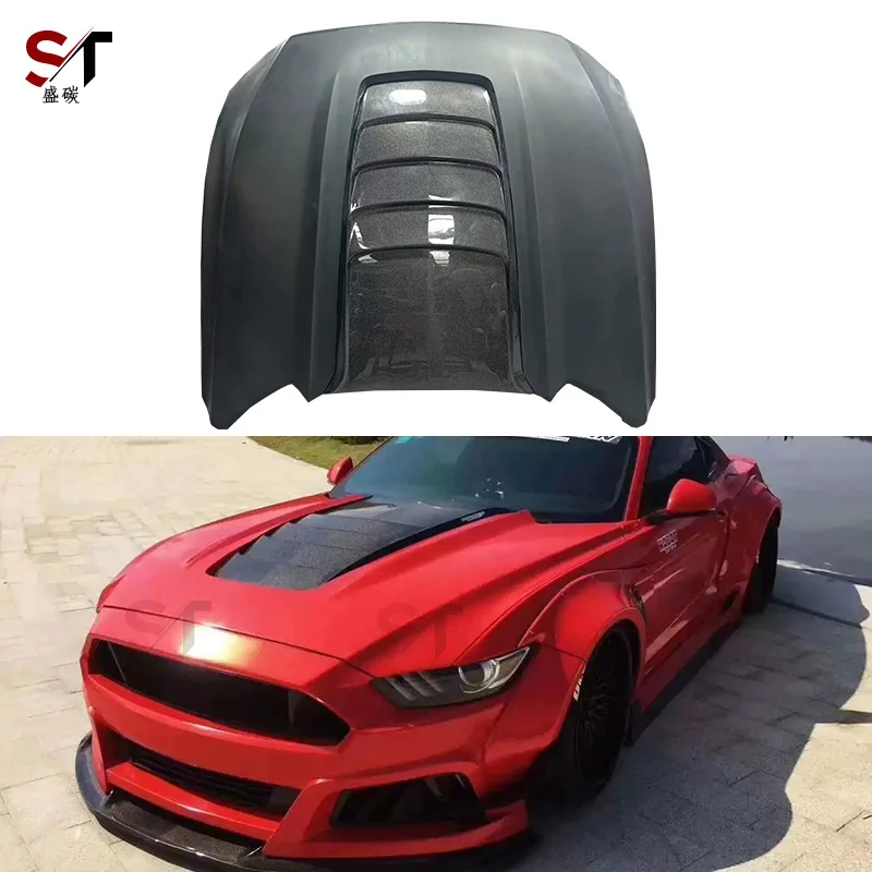 Suitable for Ford Mustang Carbon Fiber Cover Robot Hood Modified Mustang Headcover Surrounded
Suitable for Ford Mustang Carbon Fiber Cover Robot Hood Modified Mustang Headcover Surrounded