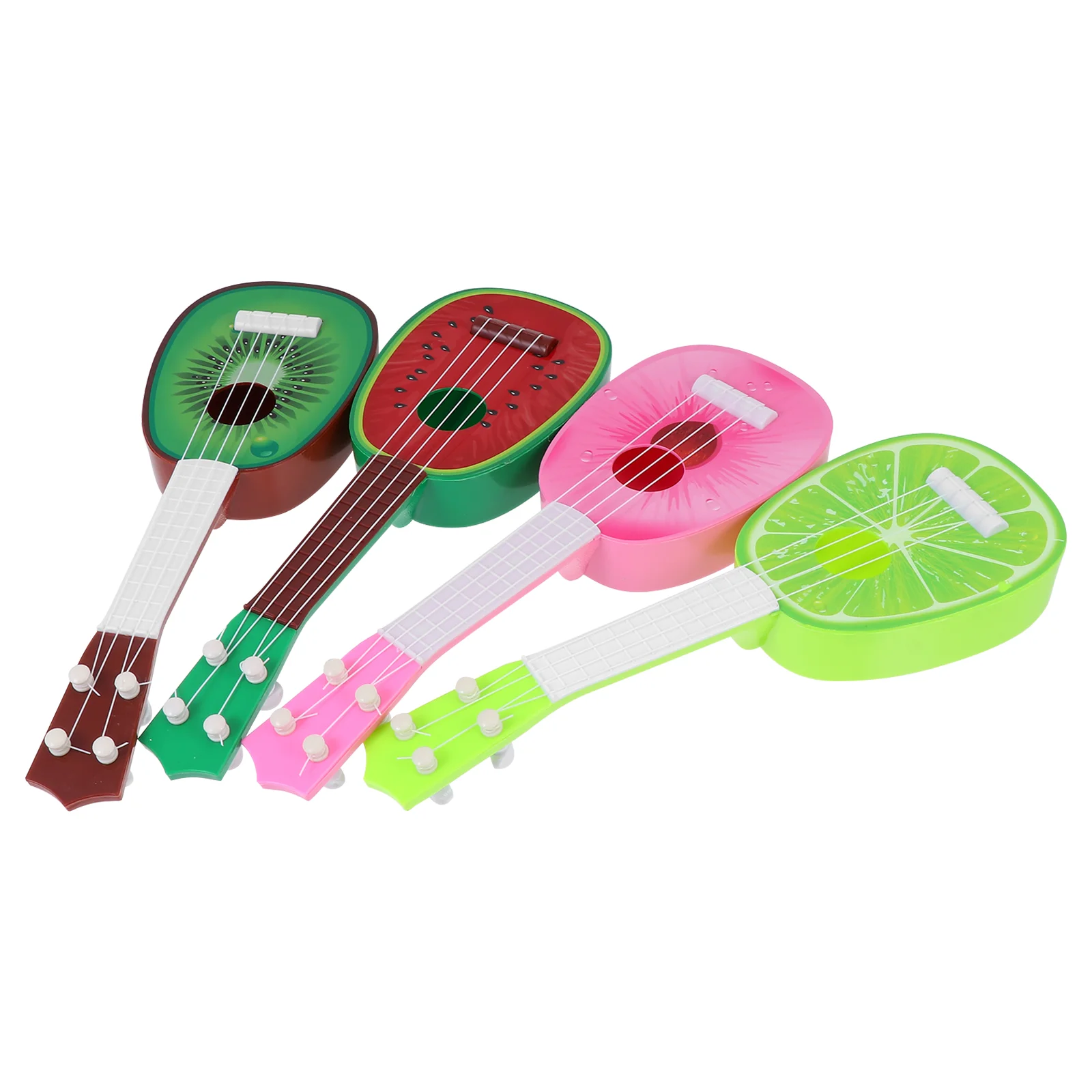 4PCS Mini Fruit Ukulele Musical Instruments for Kids Prime Material Safer Unique Design Fun Birthday Gift Toy
4PCS Mini Fruit Ukulele Musical Instruments for Kids Prime Material Safer Unique Design Fun Birthday Gift Toy