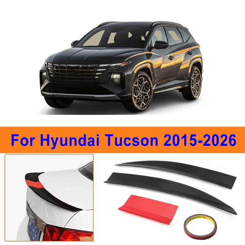 For Hyundai Tucson 2015-2026 3-Section ABS Rear Trunk Spoiler 115-125cm Adjustable Sports Decor Top Wing Car Exterior Parts
For Hyundai Tucson 2015-2026 3-Section ABS Rear Trunk Spoiler 115-125cm Adjustable Sports Decor Top Wing Car Exterior Parts