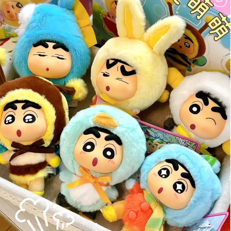 New Genuine Crayon Shin-Chan Q Version Cute Series Plush Pendant Blind Box Kawaii Figures Handmade Ornament Toy Collection Gift
New Genuine Crayon Shin-Chan Q Version Cute Series Plush Pendant Blind Box Kawaii Figures Handmade Ornament Toy Collection Gift