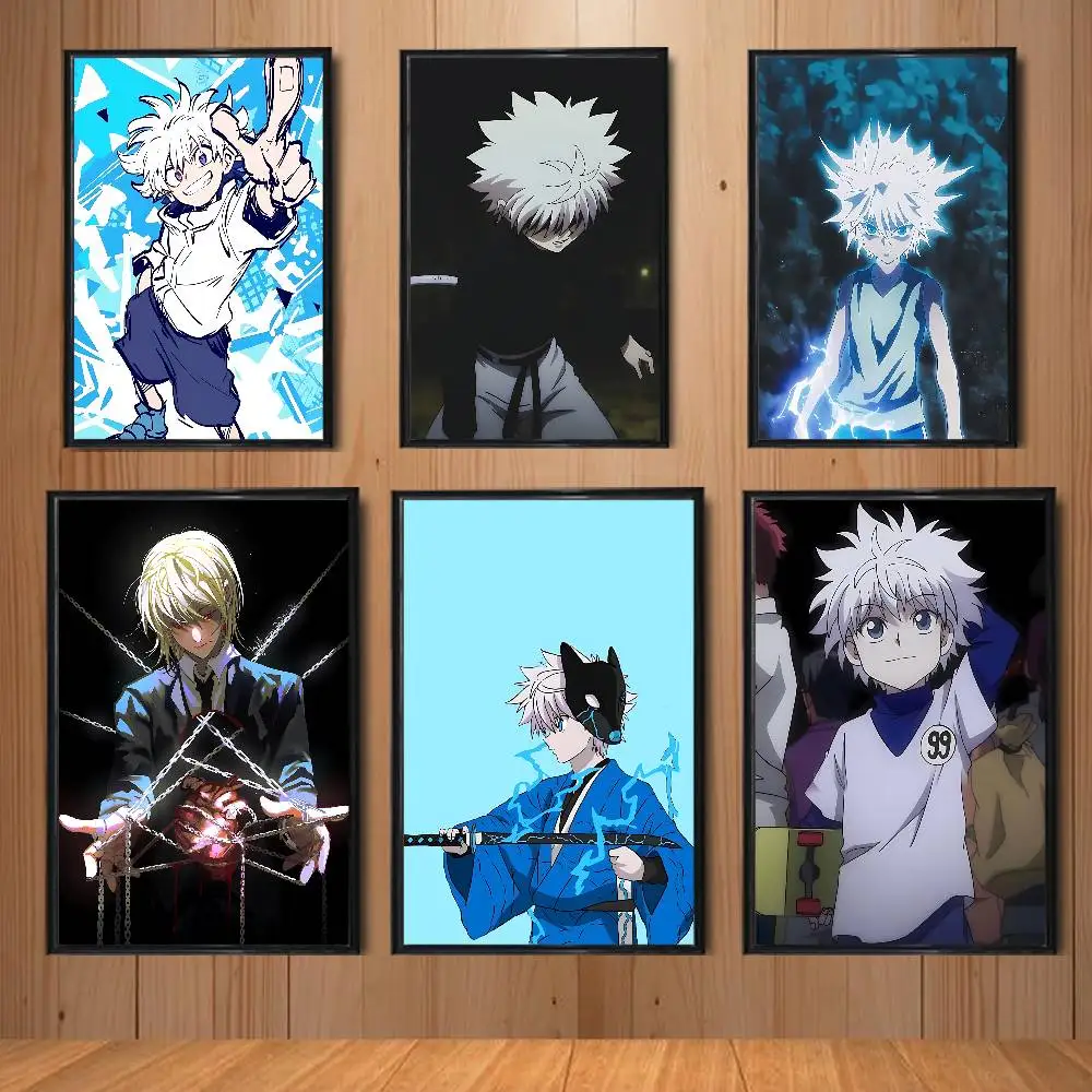 Electrical Killua Zoldyck HUNTER High Quality Dorm Living Room Aesthetic Wall Decoration Painting Poster Stickers Gift
Electrical Killua Zoldyck HUNTER High Quality Dorm Living Room Aesthetic Wall Decoration Painting Poster Stickers Gift