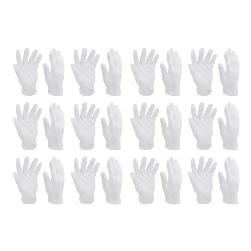 12Pairs Pure Cotton Working Gloves Anti-Skid Breathable Wear-Resistant Comfortable Safety Gloves for Gardening Cleaning
12Pairs Pure Cotton Working Gloves Anti-Skid Breathable Wear-Resistant Comfortable Safety Gloves for Gardening Cleaning