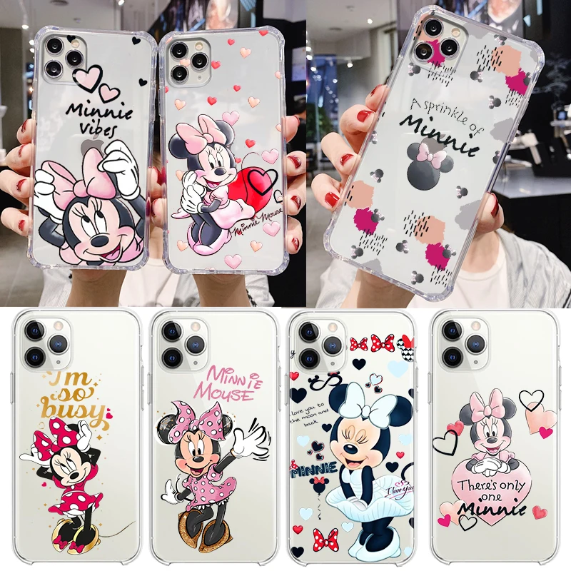 Pink Disney Minnie Mouse for Apple iPhone 15 14 13 12 11 Pro Max X XR XS 8 7 6 5 SE Transparent Silicone Soft Phone Case Fundas
Pink Disney Minnie Mouse for Apple iPhone 15 14 13 12 11 Pro Max X XR XS 8 7 6 5 SE Transparent Silicone Soft Phone Case Fundas