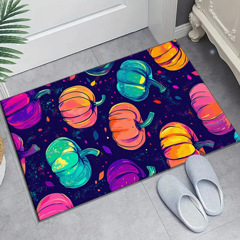 800g/m² Crystal Velvet Halloween Pumpkin Printed Area Rug - Non-Slip, Colorful Design for Bedroom & Living Room Decor, 100% Poly
800g/m² Crystal Velvet Halloween Pumpkin Printed Area Rug - Non-Slip, Colorful Design for Bedroom & Living Room Decor, 100% Poly