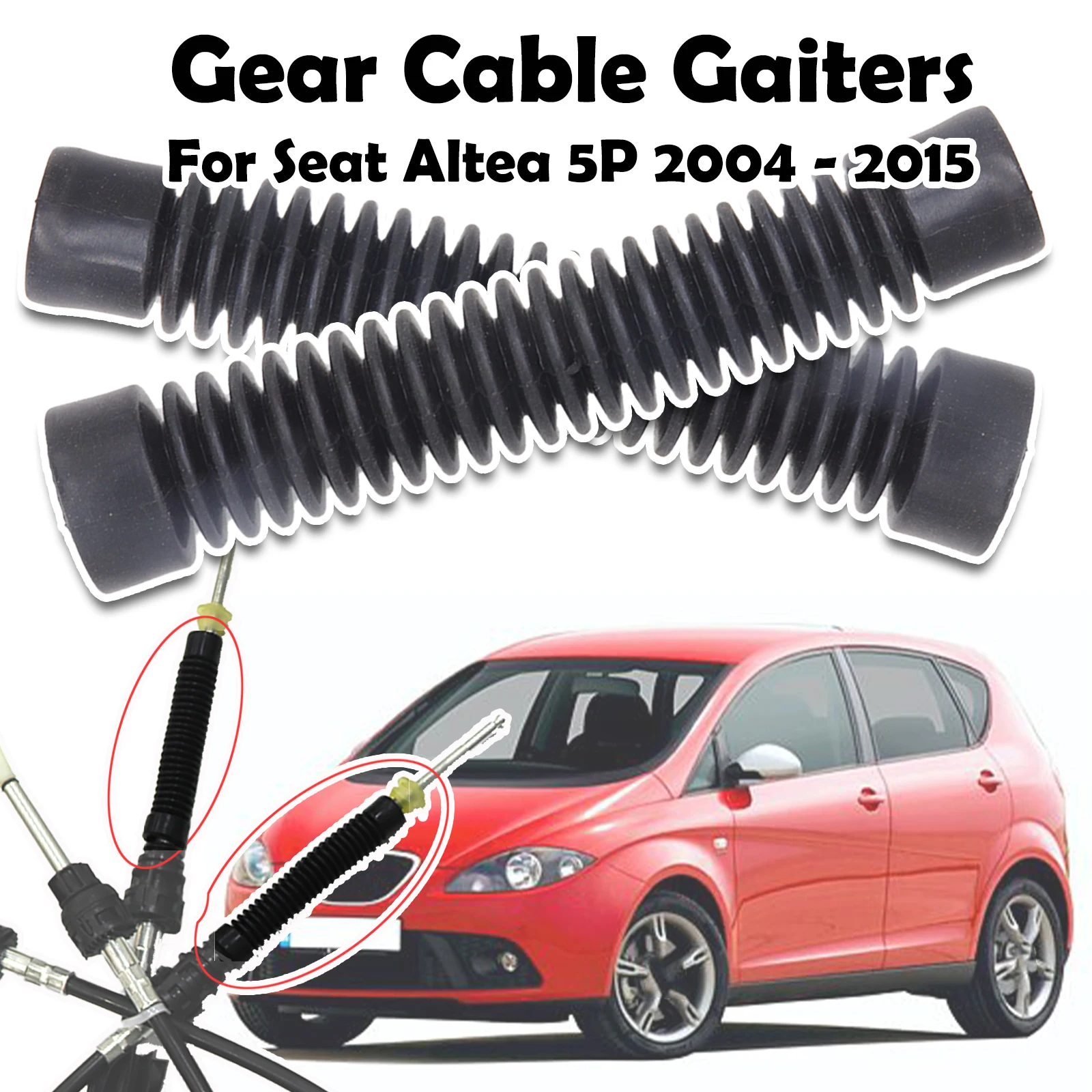2pcs For Seat Altea 5P Manual Gearbox Shift Cable Gear Cable Lever Joint And Sealing Gaiters Linkage Connector Sleeve 2004-2015
2pcs For Seat Altea 5P Manual Gearbox Shift Cable Gear Cable Lever Joint And Sealing Gaiters Linkage Connector Sleeve 2004-2015