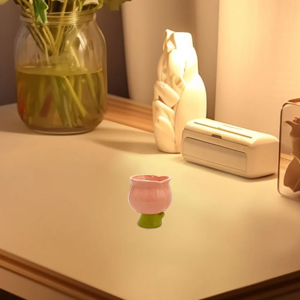 Ceramic Tulip Ice Cream Cup Stemmed Dessert Bowl Elegant Floral Pattern Stable Base Ideal for Gelato Sorbet Treats
Ceramic Tulip Ice Cream Cup Stemmed Dessert Bowl Elegant Floral Pattern Stable Base Ideal for Gelato Sorbet Treats