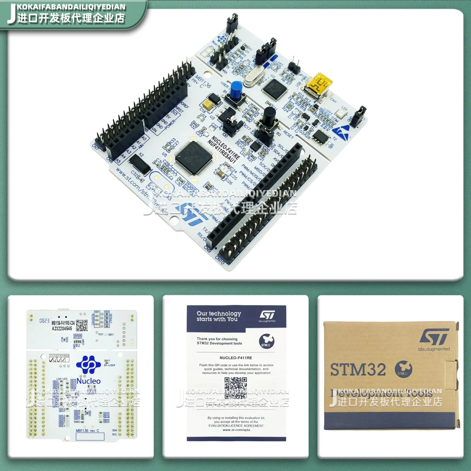 Оригинальная плата разработки NUCLEO-F411RE STM32 Nucleo-64 STM32F411RET6, оригинальный продукт
Оригинальная плата разработки NUCLEO-F411RE STM32 Nucleo-64 STM32F411RET6, оригинальный продукт