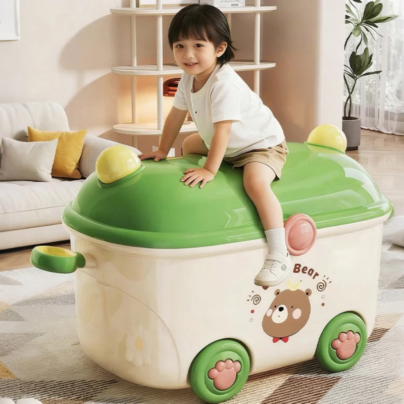 Large Kids Toy Storage Bin, Flip Top Cartoon Storage Organizer Box, Movable Snack Container for Playroom Home Organization
Large Kids Toy Storage Bin, Flip Top Cartoon Storage Organizer Box, Movable Snack Container for Playroom Home Organization