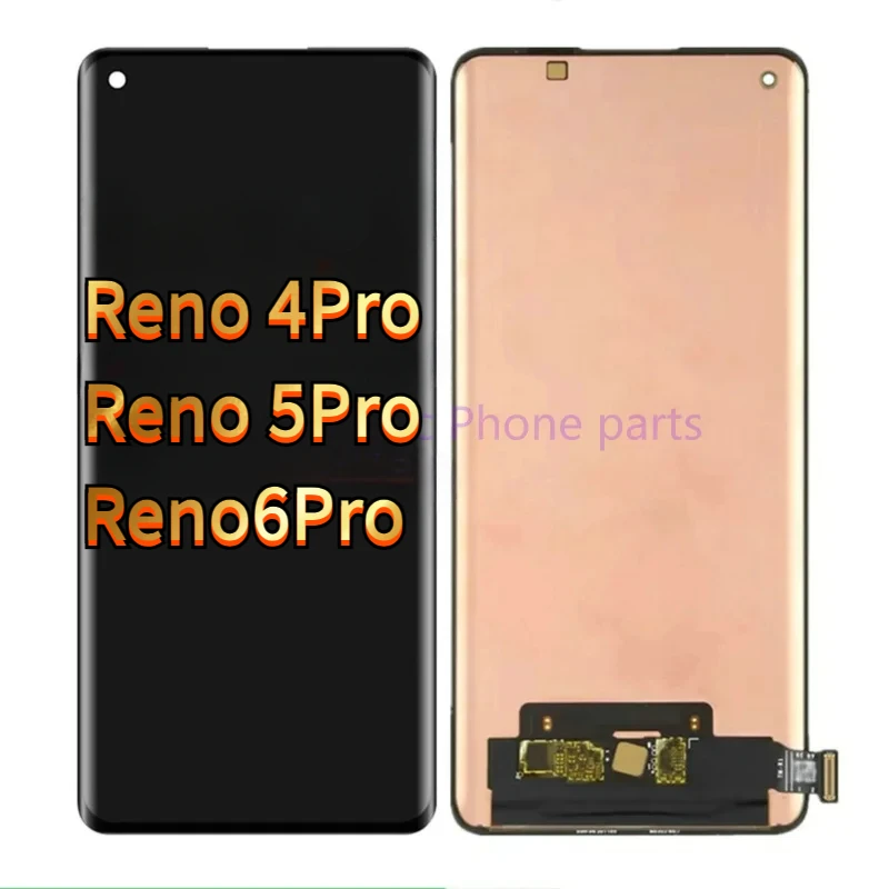 Original AMOLED LCD Display Touch Screen Assembly For OPPO Reno 4Pro / 5Pro /Plus/ 6Pro Replacement
Original AMOLED LCD Display Touch Screen Assembly For OPPO Reno 4Pro / 5Pro /Plus/ 6Pro Replacement