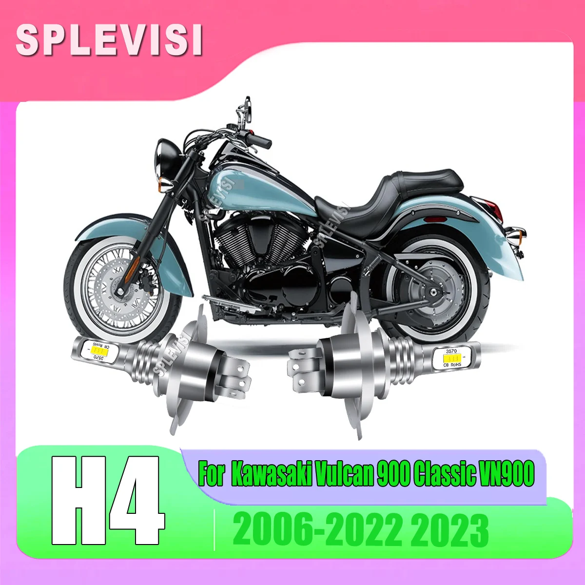 led white headlight bulbs - works even in severe rainstorms, fog, and snow For Kawasaki Vulcan 900 Classic VN900 2006 2007-2023
led white headlight bulbs - works even in severe rainstorms, fog, and snow For Kawasaki Vulcan 900 Classic VN900 2006 2007-2023