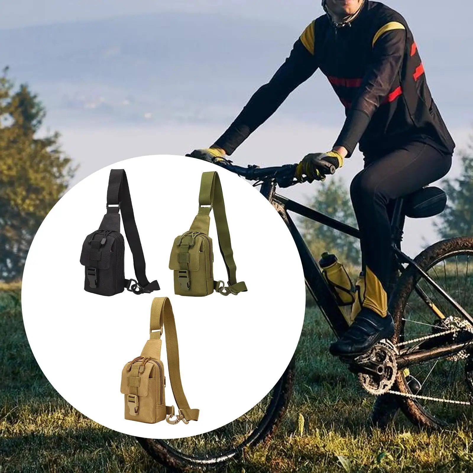 Small Chest Bag Sling Bag Shoulder Belt Camping Purse Daypack Backpack Fanny Pack for Running Walking Riding Sports Unisex
Small Chest Bag Sling Bag Shoulder Belt Camping Purse Daypack Backpack Fanny Pack for Running Walking Riding Sports Unisex