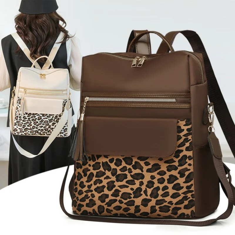 2026 Fashion Backpack For Girls Designers Leopard Women's Shopping Bagpack Waterproof College Student School Bookbag Female Bag
2026 Fashion Backpack For Girls Designers Leopard Women's Shopping Bagpack Waterproof College Student School Bookbag Female Bag
