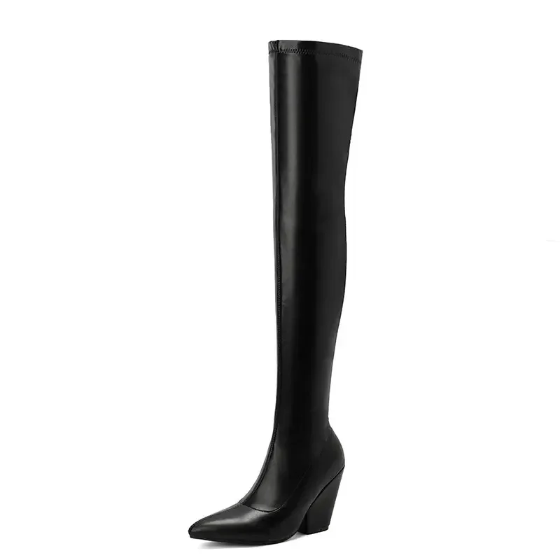 Size 34-48 Olive Green Pointed Toe Faux Suede Leather Stretch Overknees Women Winter Over-the-knee Thigh Long Boots Chunky Heels
Size 34-48 Olive Green Pointed Toe Faux Suede Leather Stretch Overknees Women Winter Over-the-knee Thigh Long Boots Chunky Heels