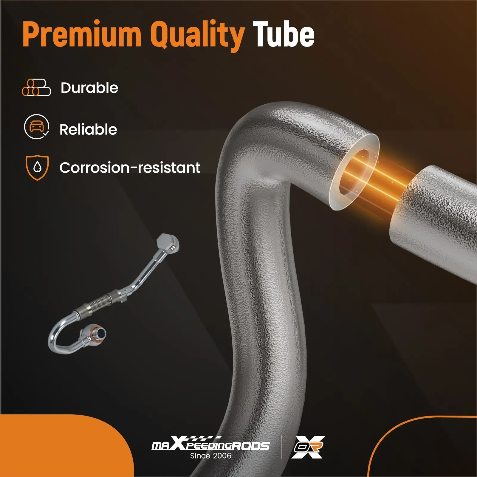 Turbocharger Coolant Line for Jeep Grand Cherokee 3.0 16-21 Ram 1500 2014–2018
Turbocharger Coolant Line for Jeep Grand Cherokee 3.0 16-21 Ram 1500 2014–2018