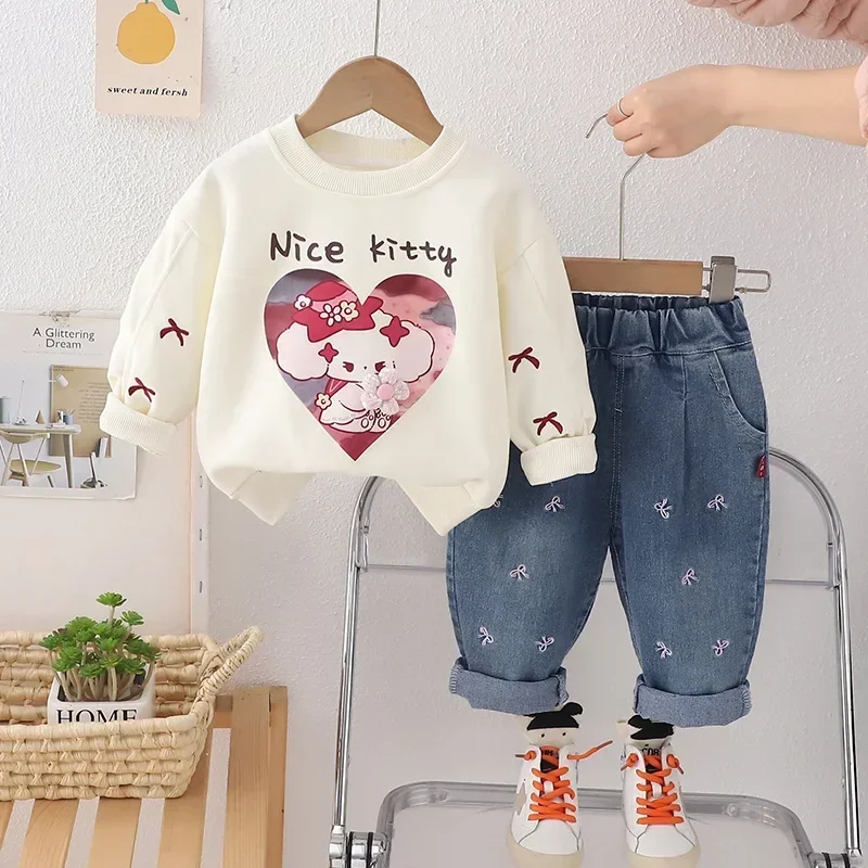 Baby Fashion Long Sleeve Sweet Hoodie Pants Spring Autumn Cute Long Ins Sleeve Shirt Two-piece Set Clothing Gifts for Kids
Baby Fashion Long Sleeve Sweet Hoodie Pants Spring Autumn Cute Long Ins Sleeve Shirt Two-piece Set Clothing Gifts for Kids