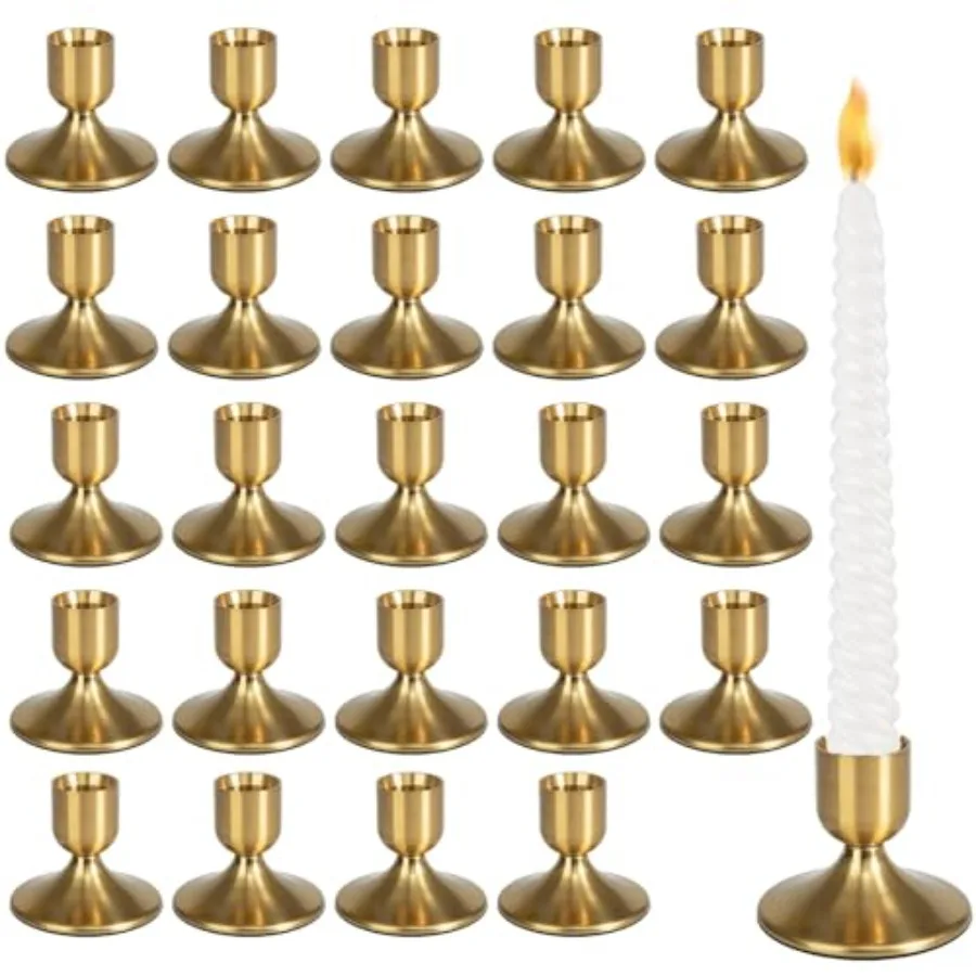 Pcs Gold Candle Holders Metal Taper Candlesticks Holders Short Skinny Brass Candlestick Holders Candlestick Holders Bulk for We
Pcs Gold Candle Holders Metal Taper Candlesticks Holders Short Skinny Brass Candlestick Holders Candlestick Holders Bulk for We
