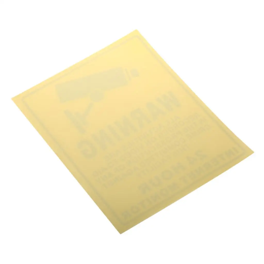 Предупреждающие знаки для видеонаблюдения: самоклеящиеся водонепроницаемые наклейки, высококачественные декоративные наклейки для безопасности объектов
Предупреждающие знаки для видеонаблюдения: самоклеящиеся водонепроницаемые наклейки, высококачественные декоративные наклейки для безопасности объектов