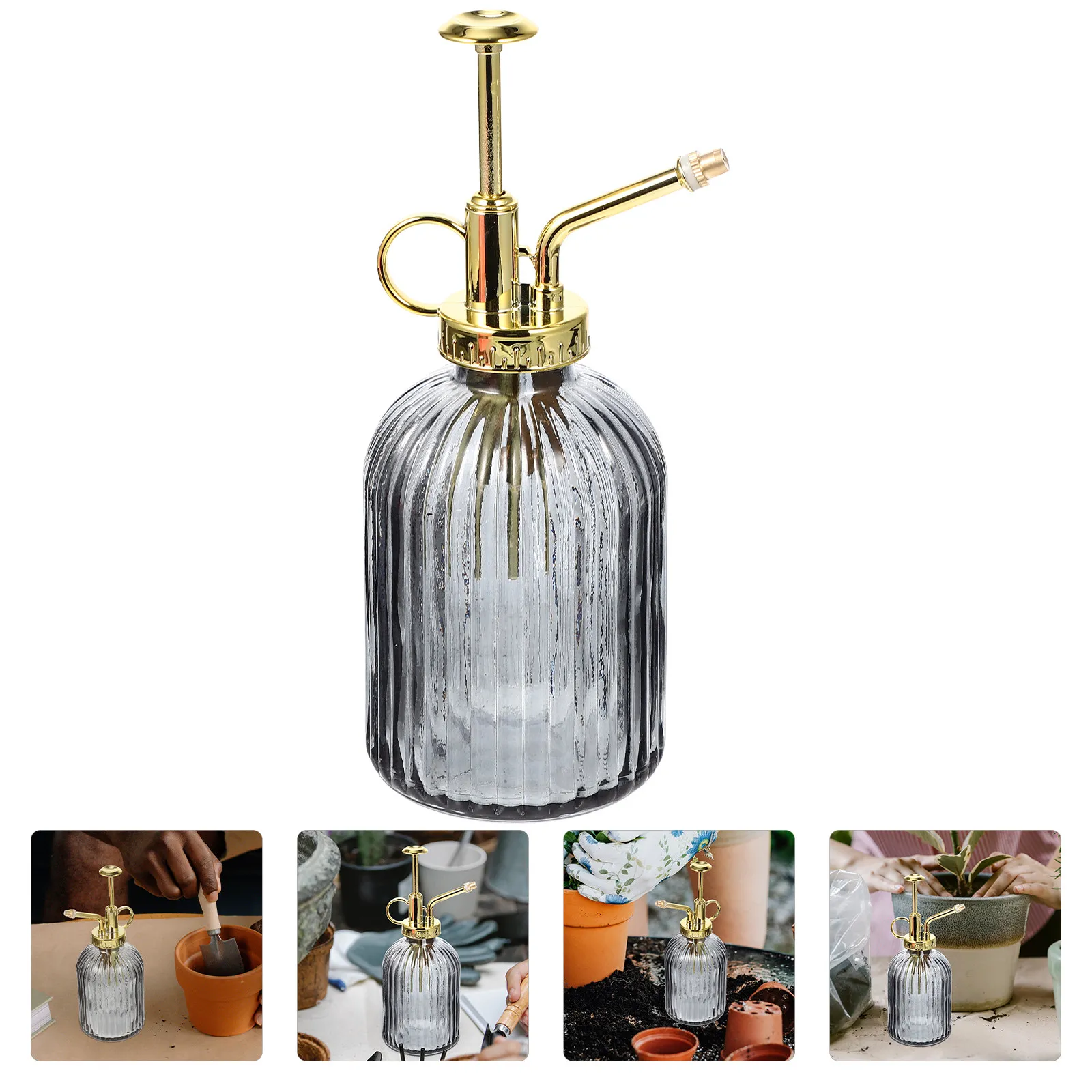 Glass Watering Bottle Spray Bonsai Tools Flower Can Green Accessory Garden Sprayer Greenhouse Decor
Glass Watering Bottle Spray Bonsai Tools Flower Can Green Accessory Garden Sprayer Greenhouse Decor