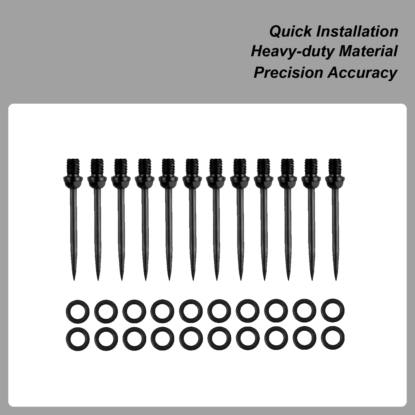 Дартс со стальным наконечником, 12 шт., профессиональные металлические дротики с 20 уплотнительными кольцами, 2BA, стальные наконечники для дартса с резьбой для рабочего места, домашней кухни
Дартс со стальным наконечником, 12 шт., профессиональные металлические дротики с 20 уплотнительными кольцами, 2BA, стальные наконечники для дартса с резьбой для рабочего места, домашней кухни