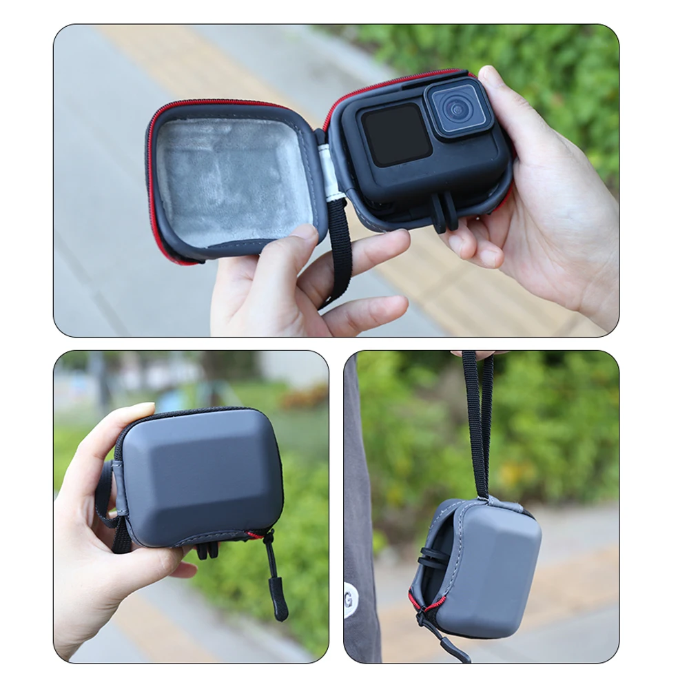 Waterproof Case Mini Protective Bag For Sport Camera EVA Storage Box For DJI Osmo Action 4/3 and Go12/11/10/9 Accessory
Waterproof Case Mini Protective Bag For Sport Camera EVA Storage Box For DJI Osmo Action 4/3 and Go12/11/10/9 Accessory
