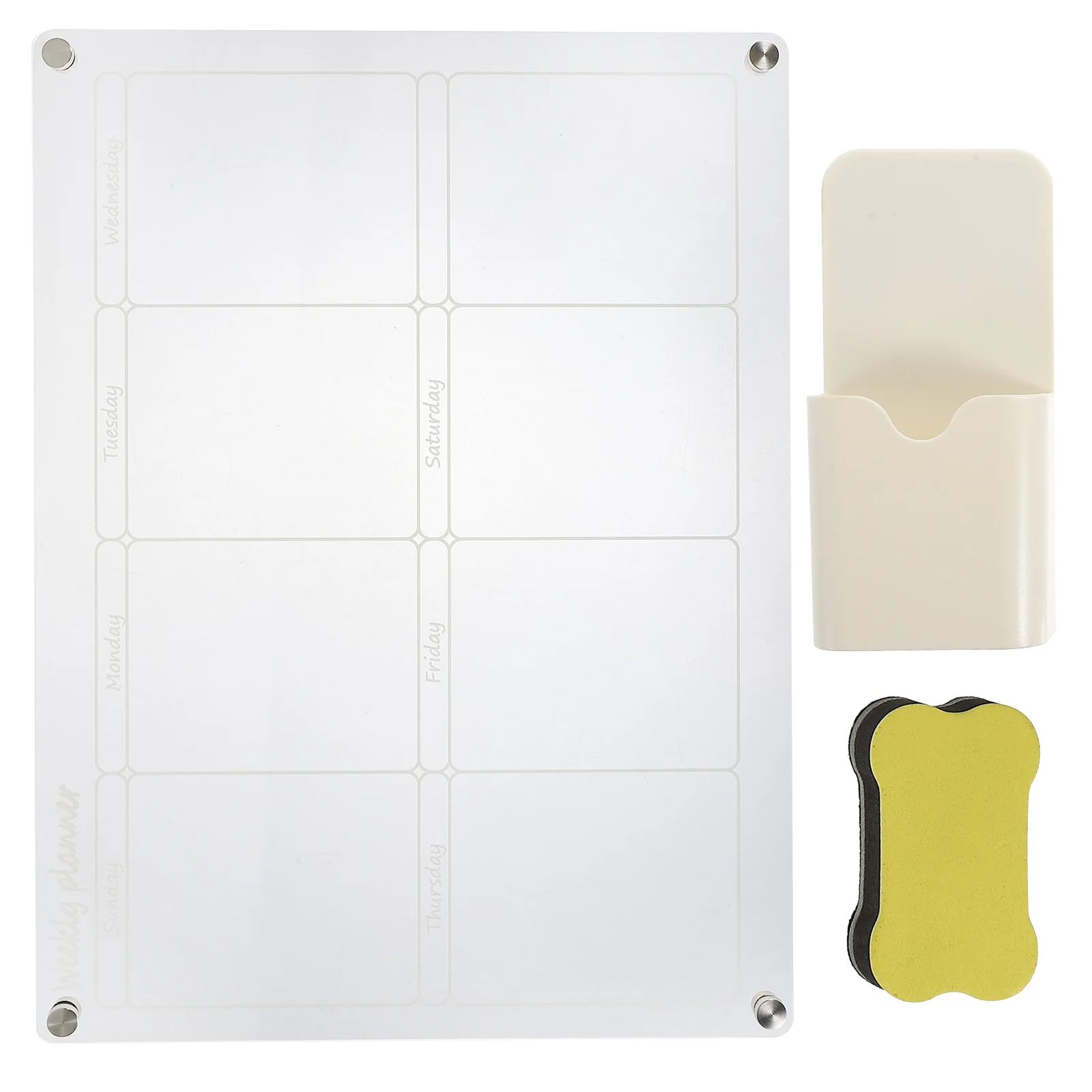 Planboard Calendar Kitchen Whiteboard Clear Fridge Weekly Dry Erase Magnetic Meal Planner
Planboard Calendar Kitchen Whiteboard Clear Fridge Weekly Dry Erase Magnetic Meal Planner