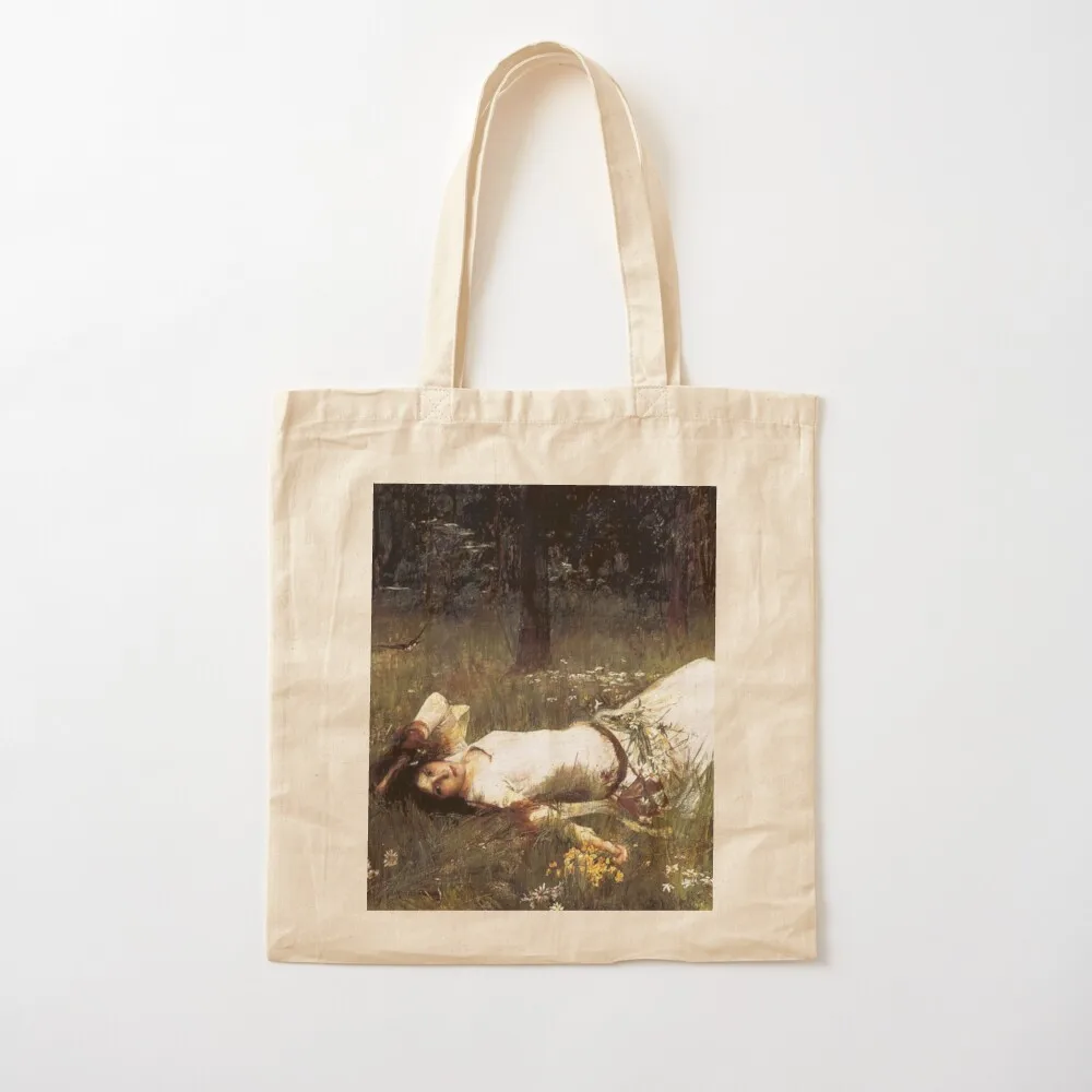 Ophelia (lying in the meadow) - John William Waterhouse 1905 Tote Bag women bag Cloth bags Canvas Tote Bag
Ophelia (lying in the meadow) - John William Waterhouse 1905 Tote Bag women bag Cloth bags Canvas Tote Bag