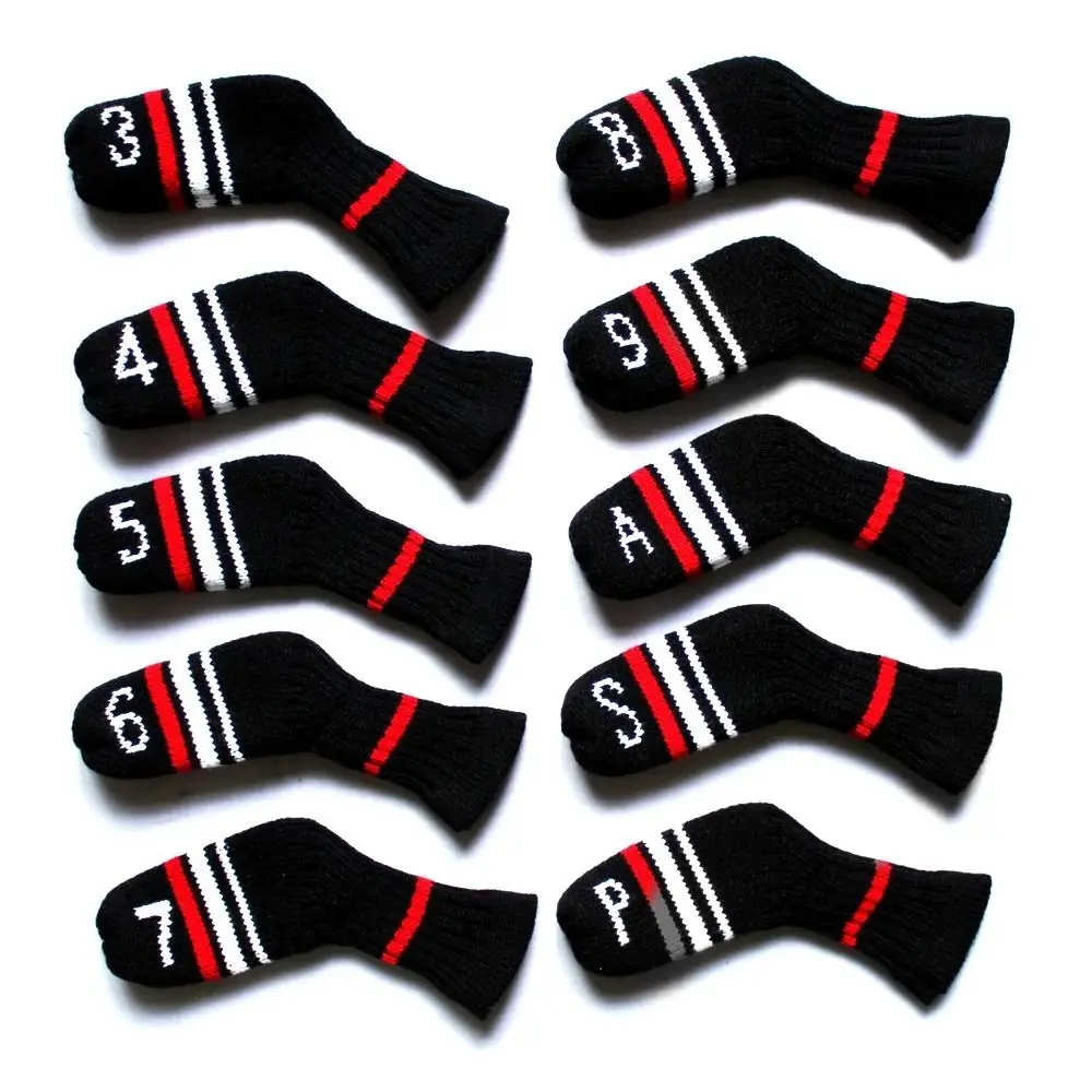 2025 Knitted Golf Club Head Covers Long-neck Sock Style Socks Shape Golf Iron Covers Washable Basically Golf Accessory
2025 Knitted Golf Club Head Covers Long-neck Sock Style Socks Shape Golf Iron Covers Washable Basically Golf Accessory