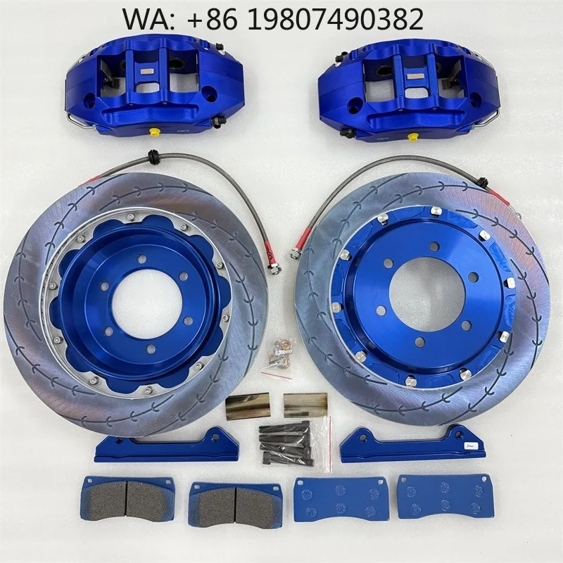 EC670 6 Piston Brake Caliper Kit 355*32mm Brake Disc High Performance Racing Brake System For Universal Racing Car Refit Upade
EC670 6 Piston Brake Caliper Kit 355*32mm Brake Disc High Performance Racing Brake System For Universal Racing Car Refit Upade