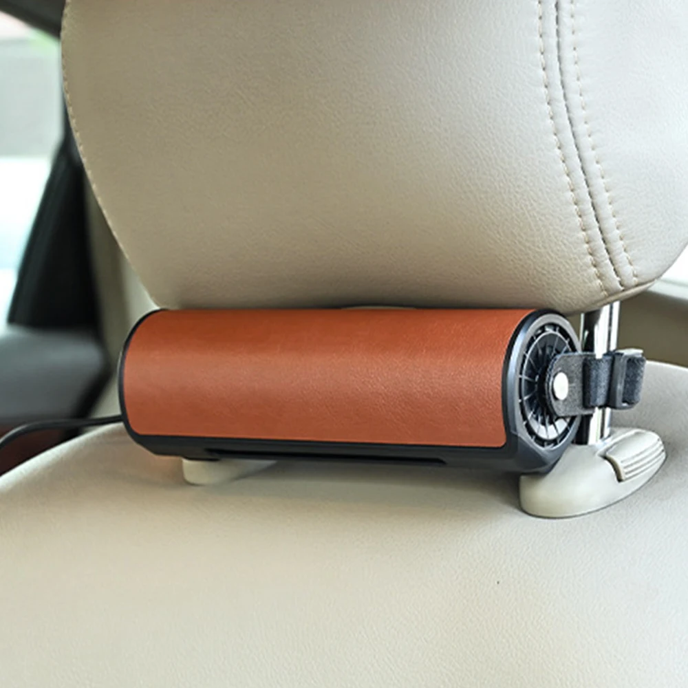 Interior Rear Headrest Fan USB Plug In Car Seat Fan Wind Power Up To Low Noise Car Rear Seat Creative Fan Car Fan
Interior Rear Headrest Fan USB Plug In Car Seat Fan Wind Power Up To Low Noise Car Rear Seat Creative Fan Car Fan