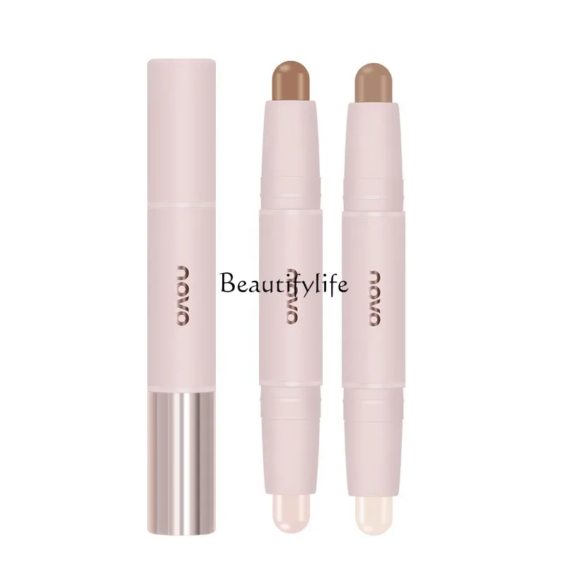 Double-Headed Highlighter Repair Matte Thin and Glittering Modified Pearlescent Brightening Bronzing Powder Nose Shadow Pen
Double-Headed Highlighter Repair Matte Thin and Glittering Modified Pearlescent Brightening Bronzing Powder Nose Shadow Pen