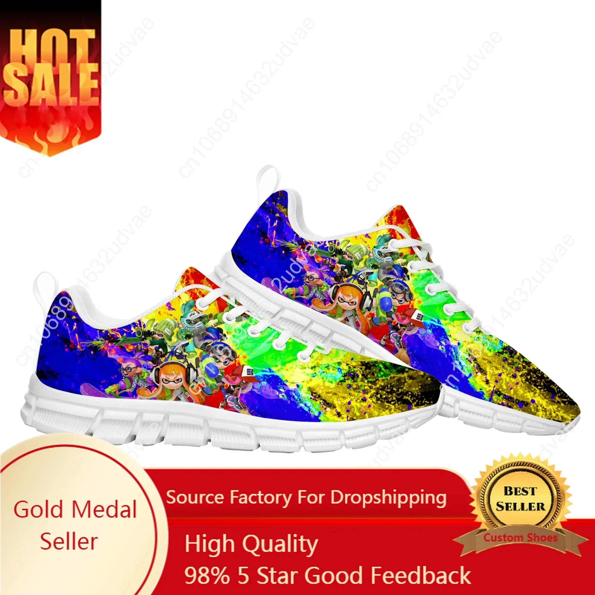 Splatoons Game Sports Shoes Mens Womens Teenager FashionHigh Quality Sneakers Casual Custom Quality Couple Shoes
Splatoons Game Sports Shoes Mens Womens Teenager FashionHigh Quality Sneakers Casual Custom Quality Couple Shoes