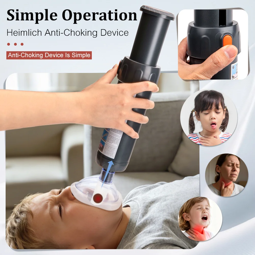 Automatic Choking Rescue Device Anti Choking Emergency Sucker Anti Asfixia Device First Aid Kit Protable Emergency Breathe choke
Automatic Choking Rescue Device Anti Choking Emergency Sucker Anti Asfixia Device First Aid Kit Protable Emergency Breathe choke