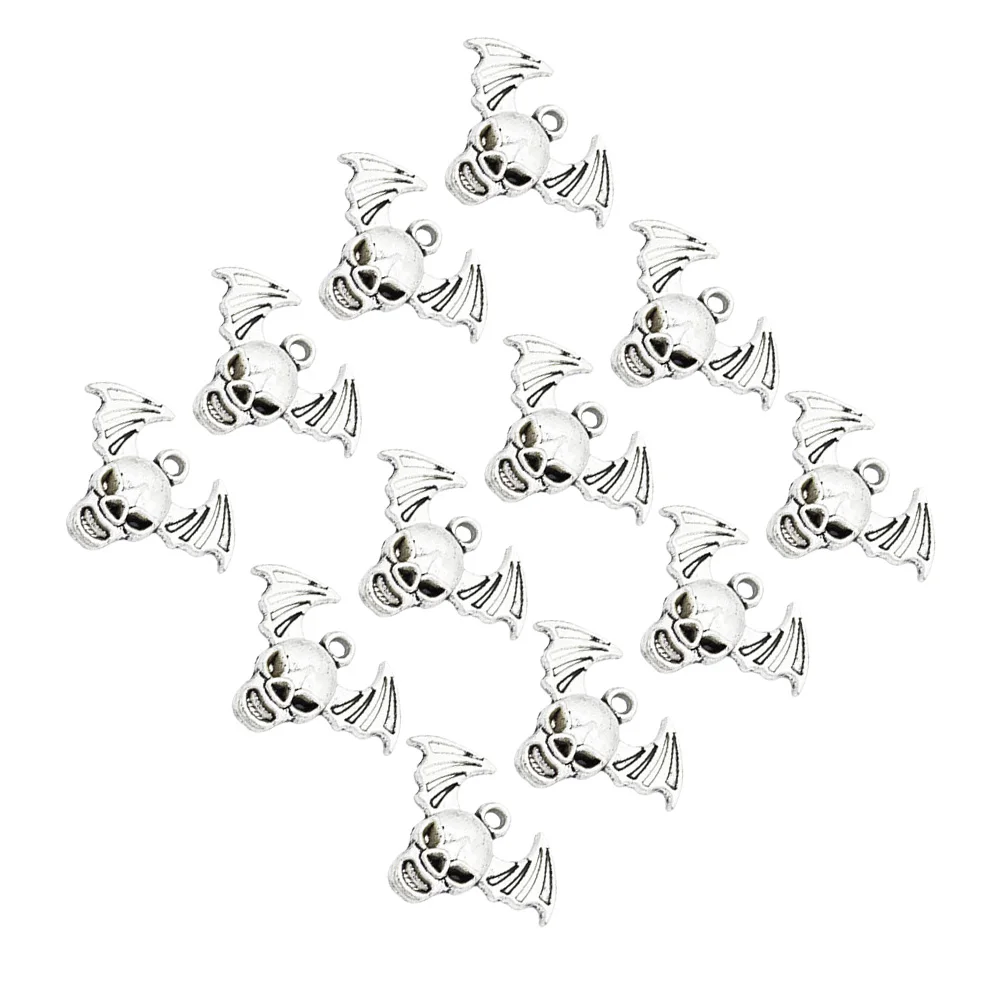 50 Pieces Bat Skull Pendant Alloy Electroplating Halloween Necklace Charm Bracelets Earrings Decorations Gifts
50 Pieces Bat Skull Pendant Alloy Electroplating Halloween Necklace Charm Bracelets Earrings Decorations Gifts