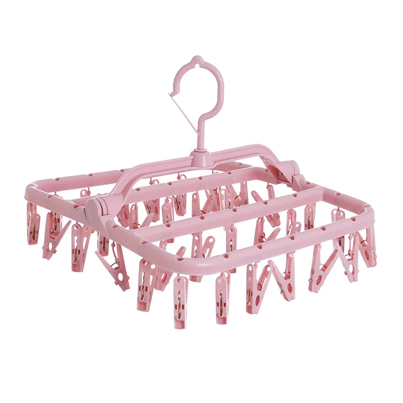 Plastic Hanger Foldable Hanger Household Bra Clip Underwear Socks Drying Rack Hanger Clothes Organizer Clothes Hanger Rack
Plastic Hanger Foldable Hanger Household Bra Clip Underwear Socks Drying Rack Hanger Clothes Organizer Clothes Hanger Rack