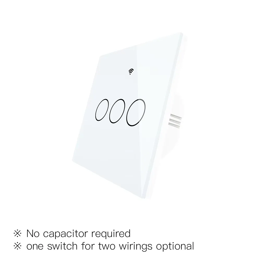 Умный настенный сенсорный выключатель Moes ZigBee с поддержкой нейтрали/без нейтрали, без конденсатора, Smart Life, работает с Alexa и Google Home Assistant
Умный настенный сенсорный выключатель Moes ZigBee с поддержкой нейтрали/без нейтрали, без конденсатора, Smart Life, работает с Alexa и Google Home Assistant
