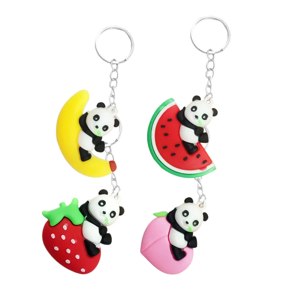 4Pcs Fruit Panda Keychains Cartoon Animal Hanging Pendant Cute Bag Backpack Charm Accessories Keychain
4Pcs Fruit Panda Keychains Cartoon Animal Hanging Pendant Cute Bag Backpack Charm Accessories Keychain