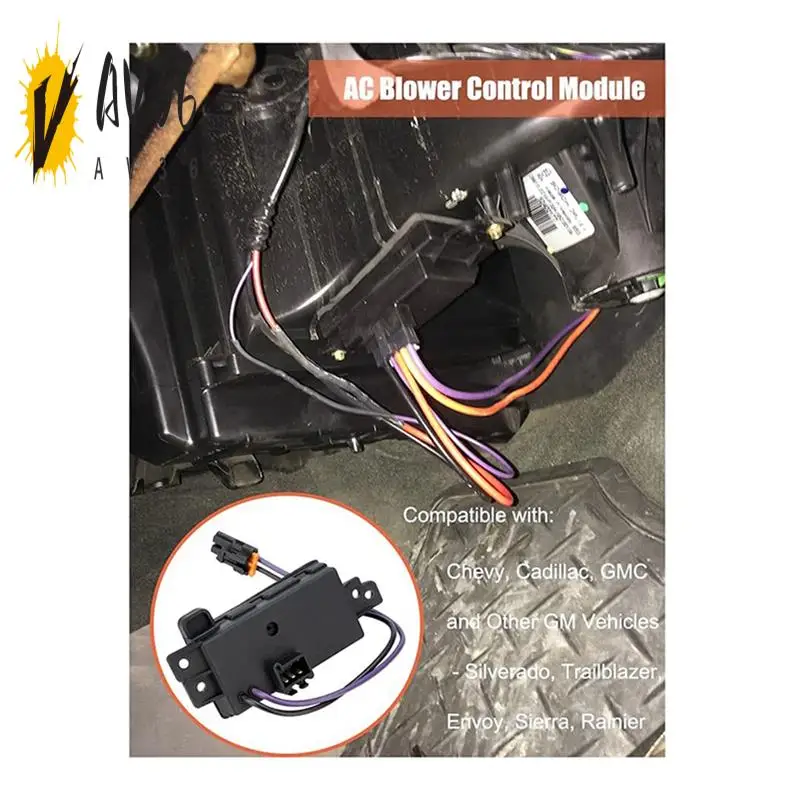AV36-A/C Heater Blower Motor Resistor Module For Tahoe Trailblazer 1580567 89018778
AV36-A/C Heater Blower Motor Resistor Module For Tahoe Trailblazer 1580567 89018778