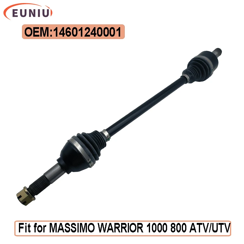 Rear C.V. Shaft LH Driver Side UTV Parts OEM 14601240001 Fit For MASSIMO WARRIOR 1000 800 ATV/UTV Parts & Accessories
Rear C.V. Shaft LH Driver Side UTV Parts OEM 14601240001 Fit For MASSIMO WARRIOR 1000 800 ATV/UTV Parts & Accessories
