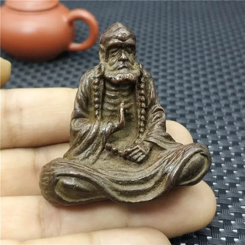Chinese Bronze Buddhism Buddha Statue Brass Arhat Damo Bodhidharma Dharma
Chinese Bronze Buddhism Buddha Statue Brass Arhat Damo Bodhidharma Dharma