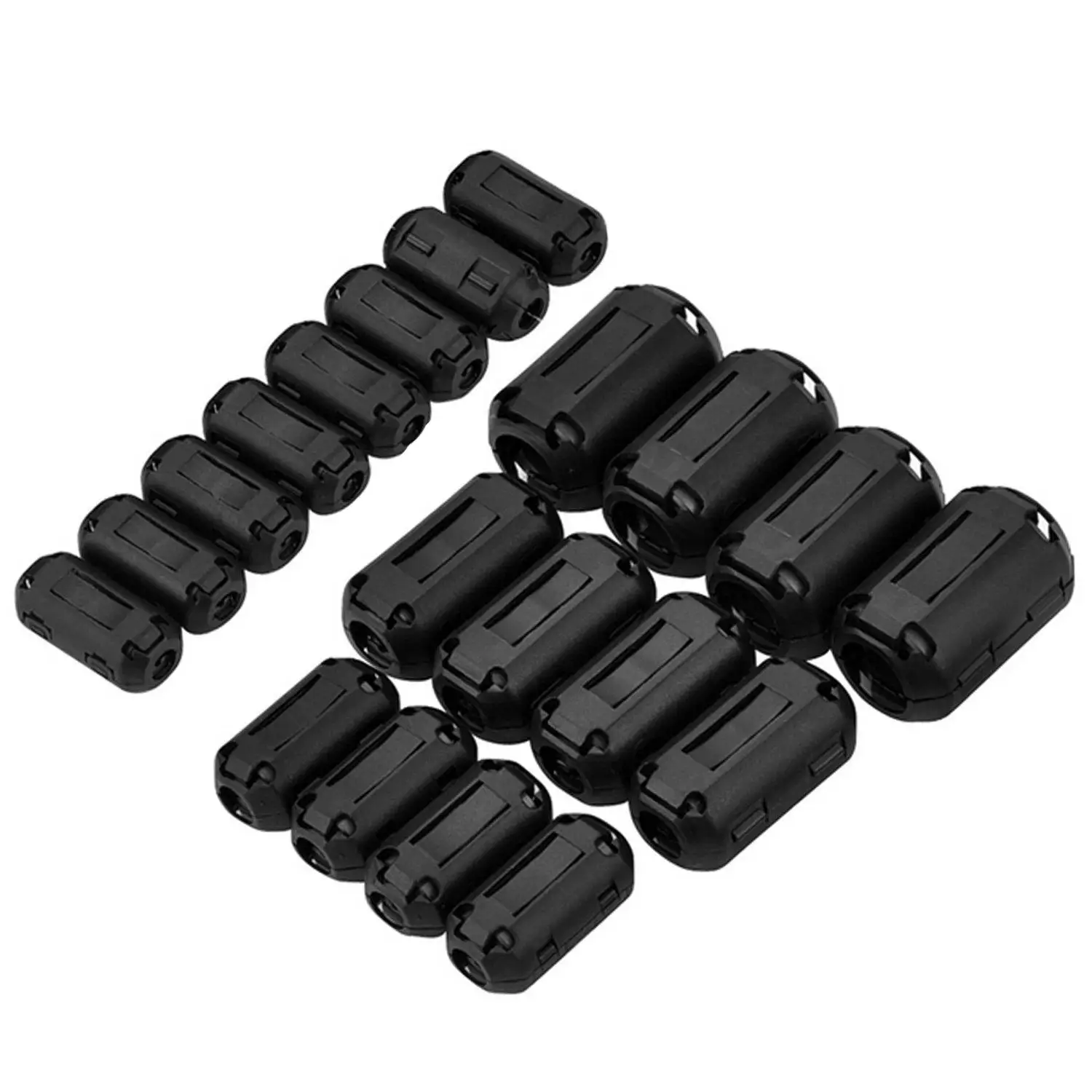 20Pcs Ferrite Ring VGA Line Magnetic Ring Noise Filter Cable Ring Anti Interference Clip Noise Audio Video Cables
20Pcs Ferrite Ring VGA Line Magnetic Ring Noise Filter Cable Ring Anti Interference Clip Noise Audio Video Cables