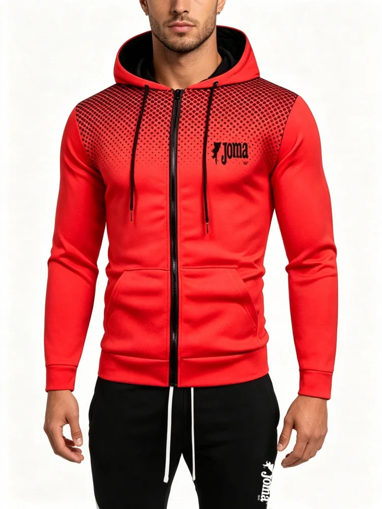 JOMA Spring/Autumn Cotton Blended Large Size Sports Hoodie Unisex Soft Street Style Hoodie with Pocket Available in Stock
JOMA Spring/Autumn Cotton Blended Large Size Sports Hoodie Unisex Soft Street Style Hoodie with Pocket Available in Stock