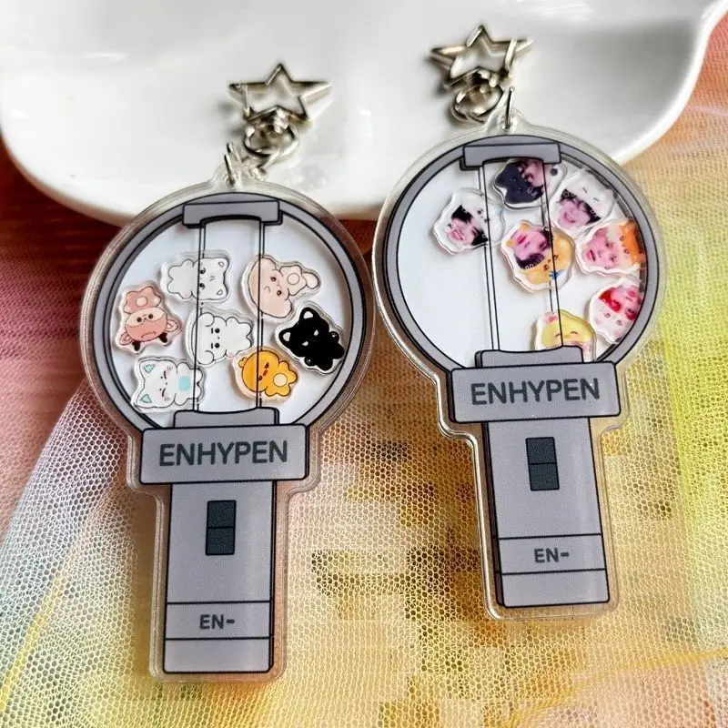 ENHYPEN Concert Cheer Stick Shaker Keyring Novelty Shake Ornament Exquisite Fan Merch Hanging Decorations
ENHYPEN Concert Cheer Stick Shaker Keyring Novelty Shake Ornament Exquisite Fan Merch Hanging Decorations