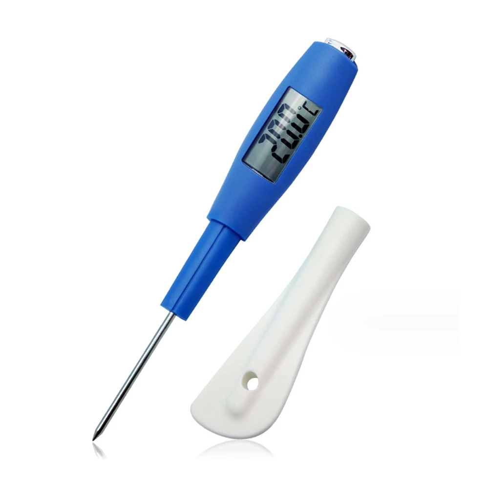 Digital 2 in 1 Kitchen Food Grade Stainless Steel Food Thermometer Food Grade Silicone Spatula Stirring Stick
Digital 2 in 1 Kitchen Food Grade Stainless Steel Food Thermometer Food Grade Silicone Spatula Stirring Stick