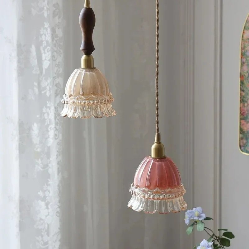 Retro Jellyfish Glass Pendant Light Adjustable E14 Lamp for Bedside Kitchen Island Dining Ceiling Small Design
Retro Jellyfish Glass Pendant Light Adjustable E14 Lamp for Bedside Kitchen Island Dining Ceiling Small Design