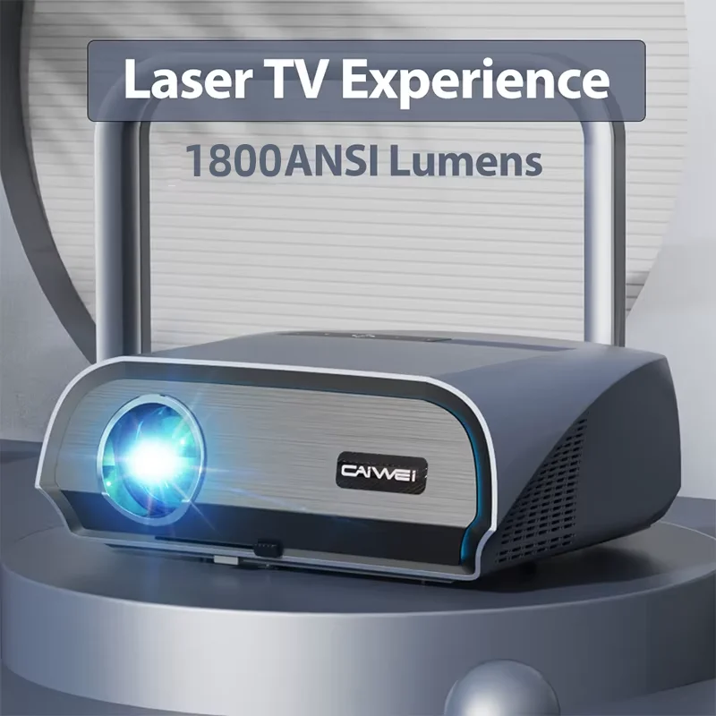 CAIWEI A10R 1800ANSI 1920 * 1080P Full HD 4K Projector Smart Android Auto Focus Outdoor Home Cinema Projectors for Movies Video
CAIWEI A10R 1800ANSI 1920 * 1080P Full HD 4K Projector Smart Android Auto Focus Outdoor Home Cinema Projectors for Movies Video