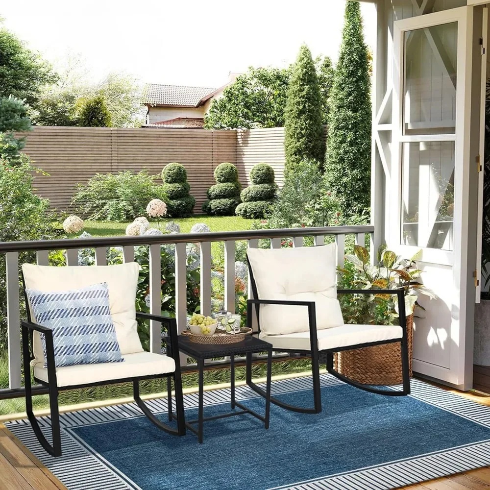Outdoor Furniture - Outdoor Swing Bistro Set Porch with Black Wicker Furniture - Living Room Chairs
Outdoor Furniture - Outdoor Swing Bistro Set Porch with Black Wicker Furniture - Living Room Chairs