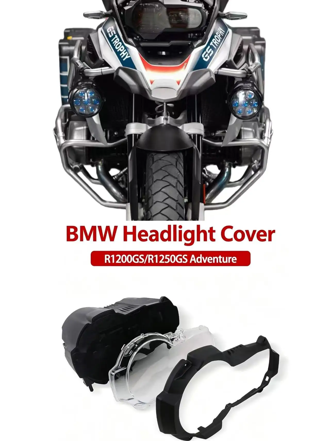 Motorcycle Headlight Cover ABS Plastic Head Light Shell for BMW R1250GS R 1250GS 1250 GS Adventure 2020-2024 2023 Accessories
Motorcycle Headlight Cover ABS Plastic Head Light Shell for BMW R1250GS R 1250GS 1250 GS Adventure 2020-2024 2023 Accessories